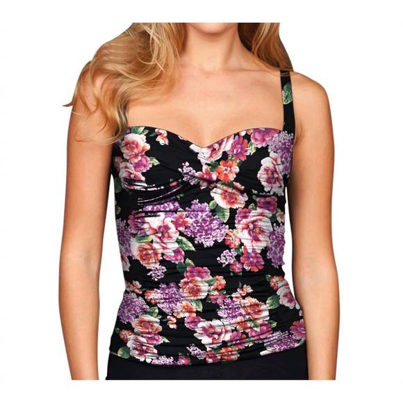 NEW KALLURE twist front tankini top in rio - Picture 1 of 3